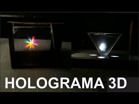 COMO HACER HOLOGRAMA 3D CASERO EN 2 FORMAS ( fácil ) 