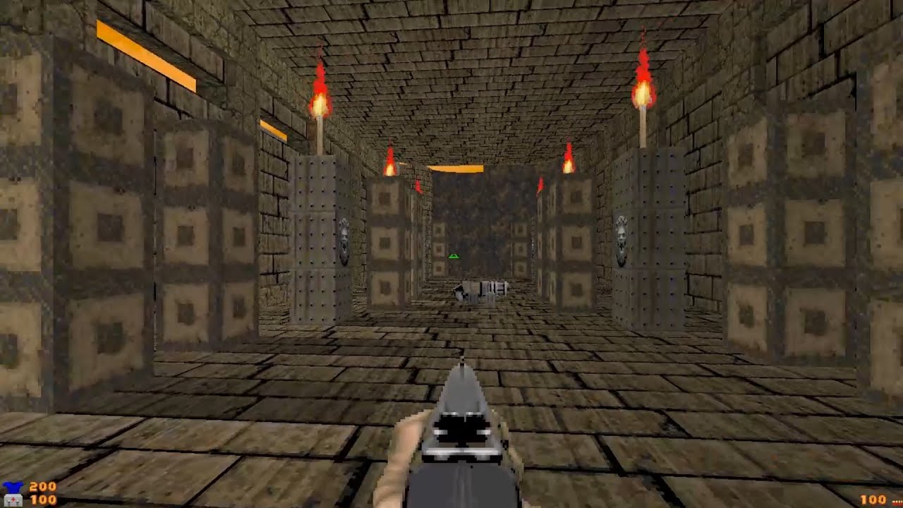 DOOM MOD REPLAYED 2021 sunlust wad By Ribbiks & Dannebubinga MAP 03