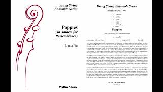 Poppies, by Loreta Fin – Score & Sound