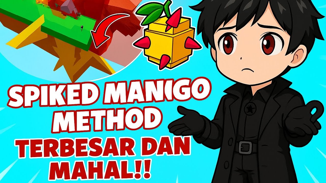 Method Spiked Mango Nembus 1 ton cuyy || grow a garden || roblox