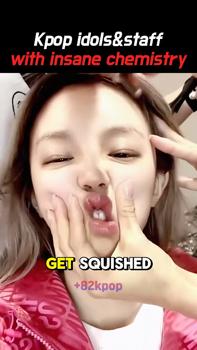 Gotta love these staff moments with Kpop idols