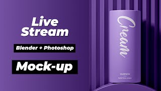 Live: Creación de Mockup con Blender 4.1 y Photoshop by Jose Humberto Ramirez 271 views 1 month ago 25 minutes