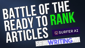 SEO Writing Ai 1-Click Blog Post Vs Surfer SEO Surfer Ai