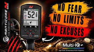 BREAK THROUGH! Looking At The 2D Screen Of The Minelab Manticore | Metal Detecting Tips And Skills