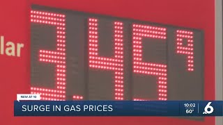 Expert weighs in on rising gas prices as drivers take it in the wallet