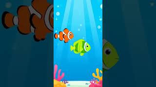 Find the Different Fish 🐠 | Kids Puzzle #kids #puzzle #learning #shorts #fun