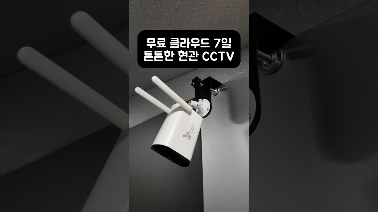 "택배도둑"이 절대 못 훔쳐가는 현관CCTV ?