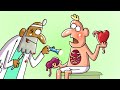 The heart transplant  cartoon box 334 by frame order  hilarious cartoon compilation  parody