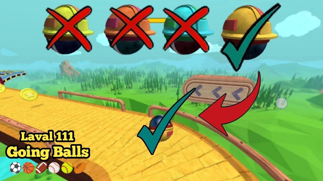 🏈Going Balls ; Super Speed Run Hard Walkthrough | Level 111 || los game || Arbaz Guru Gaming |