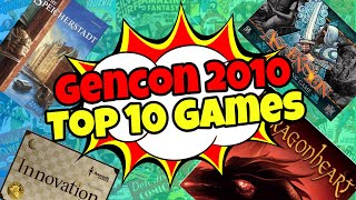 Top 10 Games of Gen Con 2010