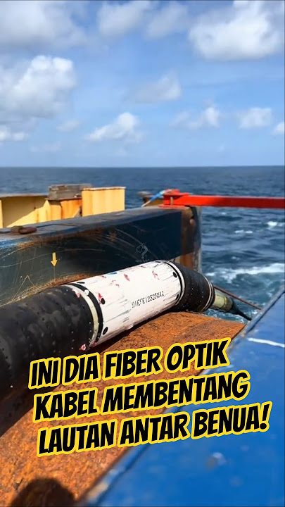 Seperti ini cara kerja internet yang kita pakai setiap hari 📡 #teknologi  #fiberoptik #internet