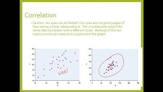 Detailed Bivariate Data Information