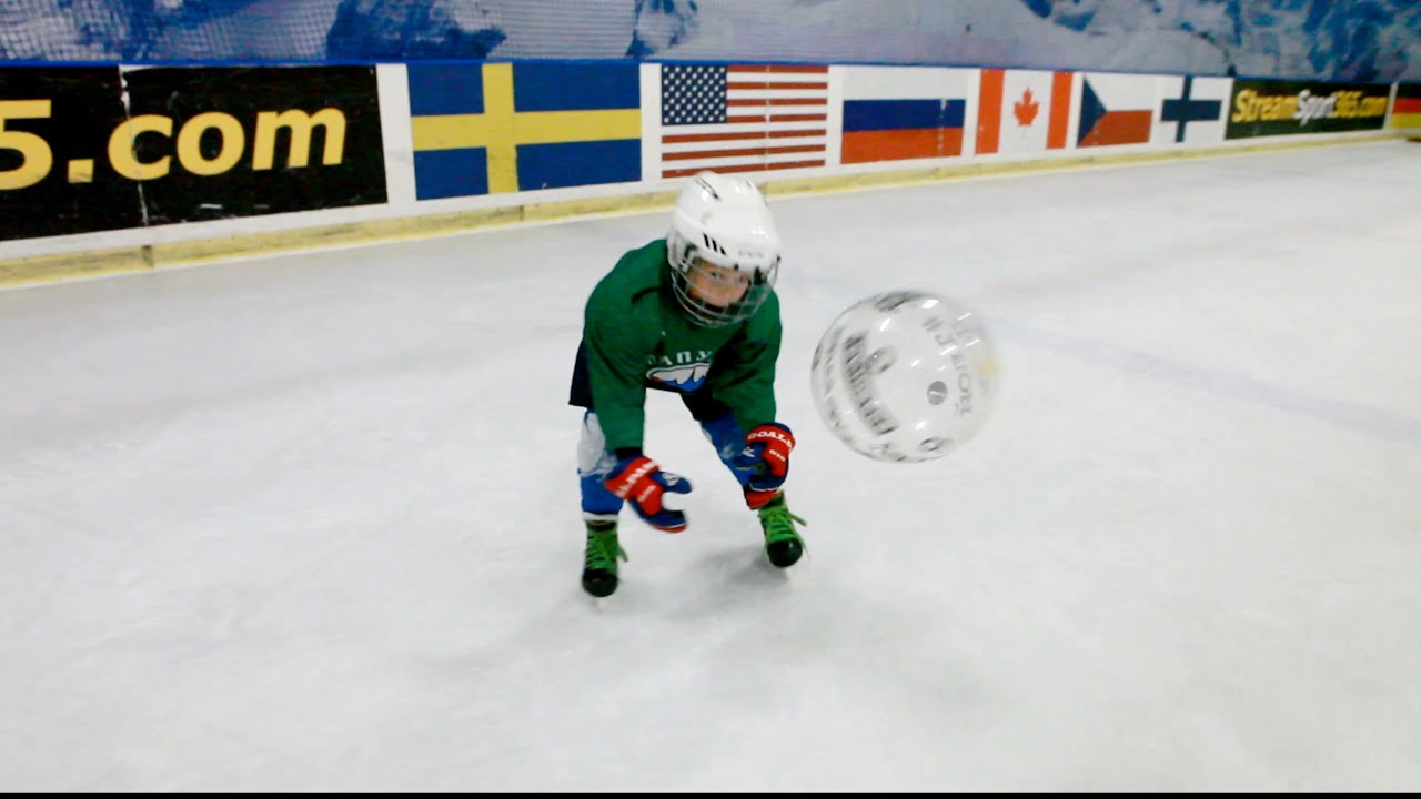 Подвижные игры на льду. Обучение. Группа начальной подготовки. 