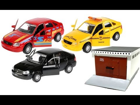 Загони игрушку Приору хэтчбек в советский гараж!