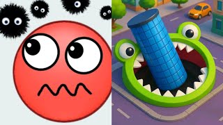 Hide Ball vs Hole.io Satisfying ASMR Gameplay (Android,ios) (New Update) screenshot 5