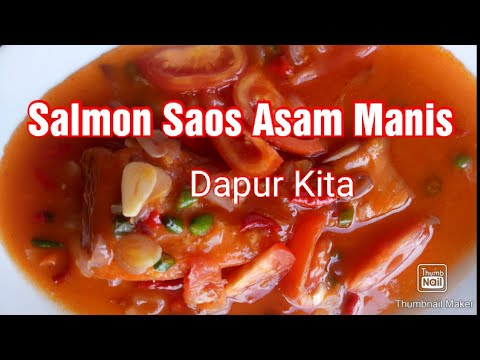 Salmon Asam Manis Menusimple