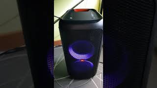 Jbl partybox 100 - AC mode bass test - 100%, MAX VOLUME! Insane bass (S8 micro)