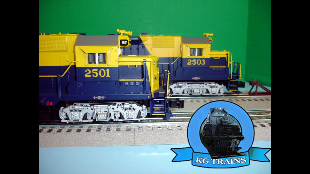 Lionel 6-38978 & 6-38979 Alaska GP35 Legacy Double header (lash-up) - kgtrains