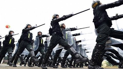 Dàn vũ khí, xe đặc chủng của cảnh sát cơ động đặc nhiệm