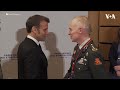 Macron meets military chiefs from EU and NATO in Paris  | VOA News