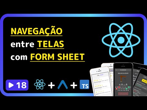 Curso base de React Native 2025: #18 - Alterando a navegação entre telas com o FormSheet