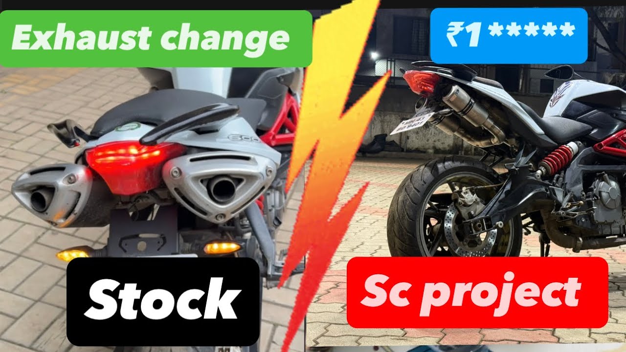 Выхлопная система Benelli 600i Stock to SC Project | Модернизация выхлопной системы Benelli 600i ...