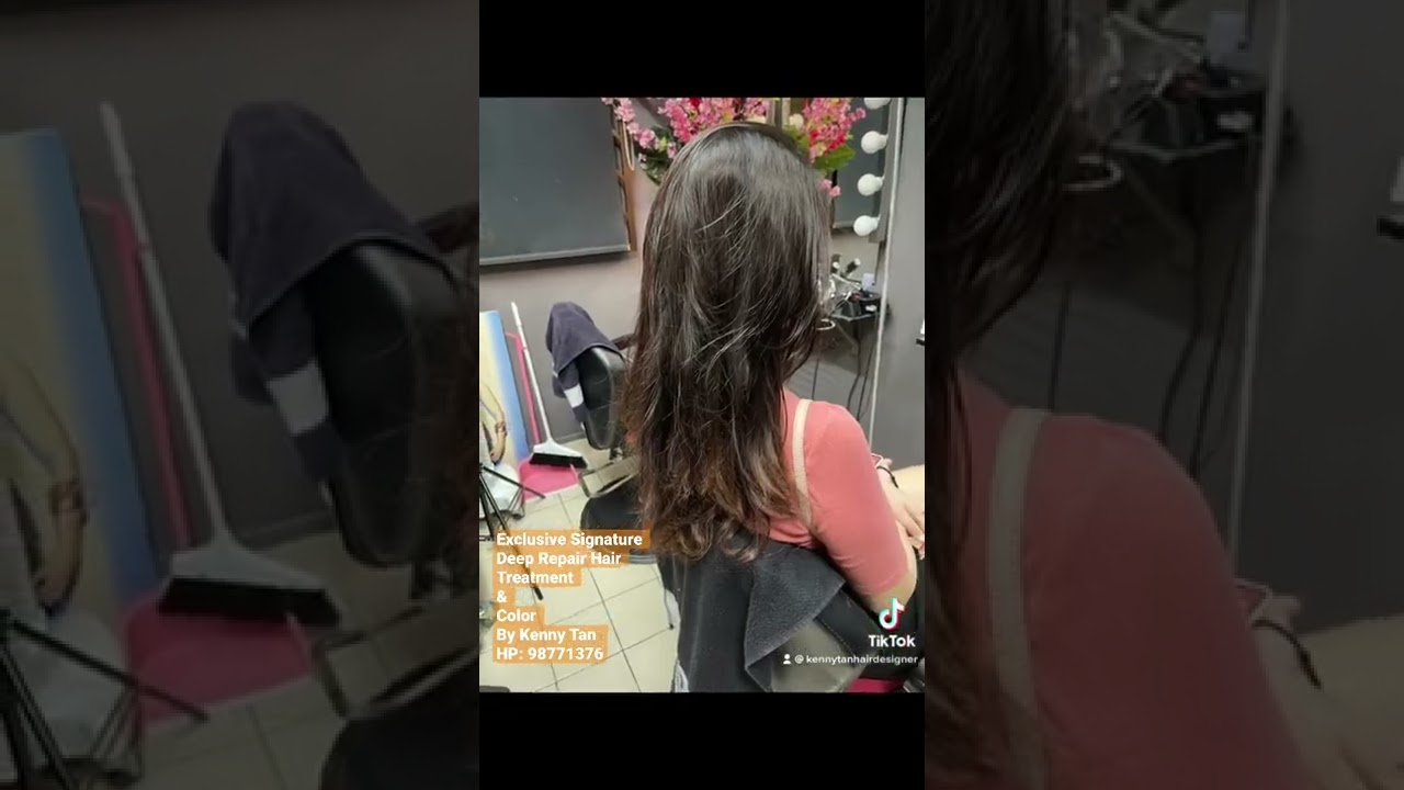 Exclusive Signature Deep Repair hair treatment by Kenny Tan HP:98771376 -  YouTube