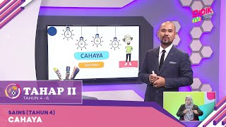 Tahap II (2022) | Sains (Tahun 4): Cahaya