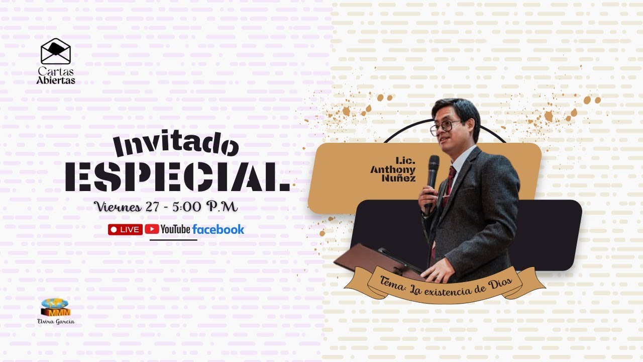 Cartas Abiertas - Lic. Anthony Nuñez