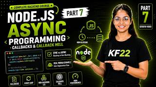 Node.js Sync vs Async Concepts 🔥 | Callbacks Explained Practically | Part 7 #nodejs #node #async