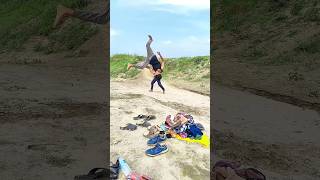how to do backflip stunt short video amazing 🤩#backflip #fitness #sports