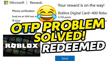 Microsoft Rewards Otp Problem Solution | Microsoft Redeem OTP Not Coming? | Gift Card Redeem Problem