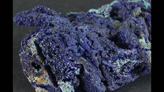 アズライト (藍銅鉱) 原石 52g / Azurite&Malachite - YouTube