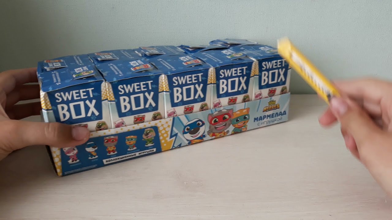 Свитбоксы Говорящий Том - Герои.