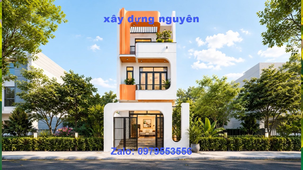 Mẫu Nhà Ống 3 Tầng Diện Tích 4x16m Thiết Kế 5 Phòng Ngủ #nha3tang