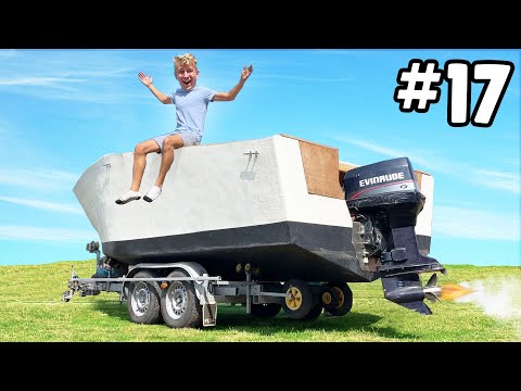 DE BOOT IS BIJNA VAAR KLAAR! (BOOT BOUWEN #17)