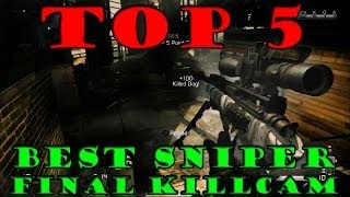 COD GHOSTS - TOP 5 BEST FINAL KILLCAMS OF THE WEEK #1 Wealth