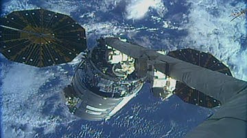 Cygnus cargo freighter released from Space Station