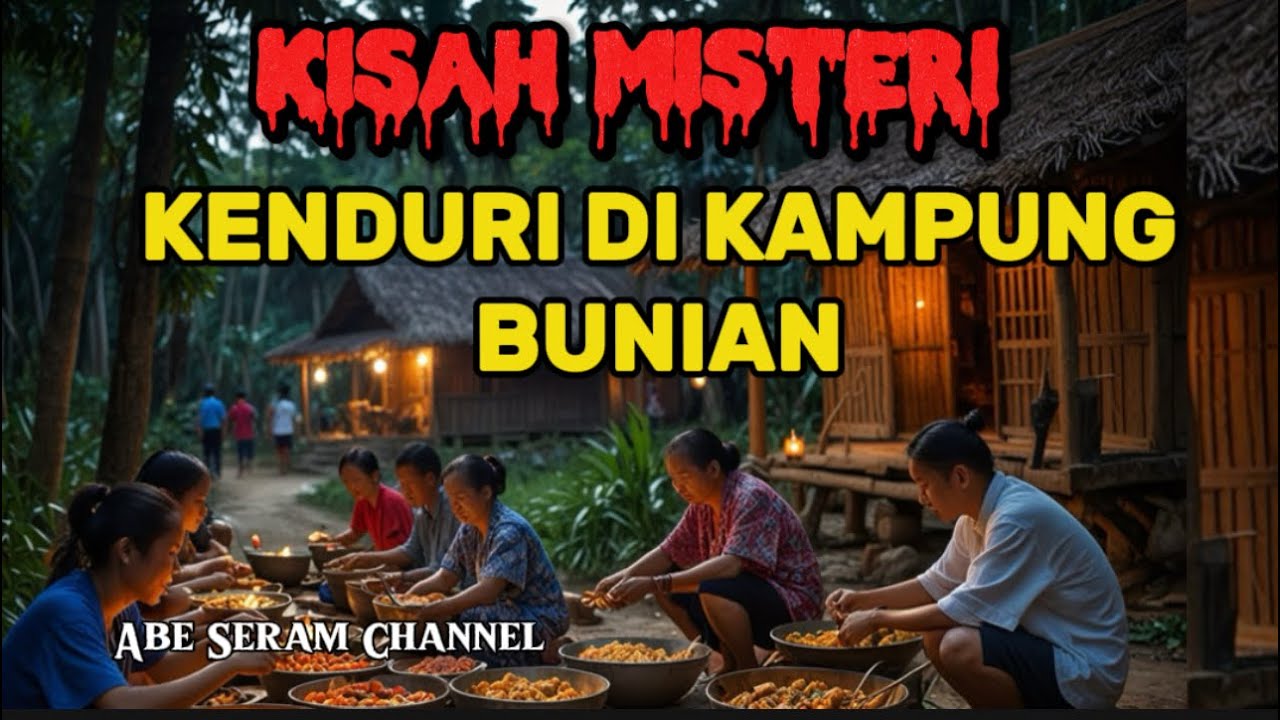 Kisah Misteri Kenduri di Kampung Bunian