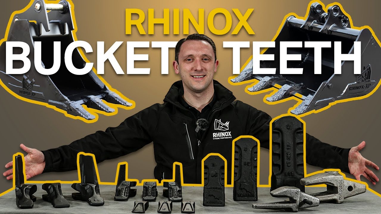 RHINOX EXCAVATOR BUCKET TEETH What Teeth Fit my Bucket? YouTube