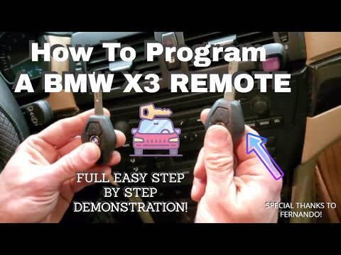 HOW TO PROGRAM INITIALIZE A BMW X3 E83 OR 3 SERIES E46 KEY THE RIGHT WAY. QUICK EASY STEPS.