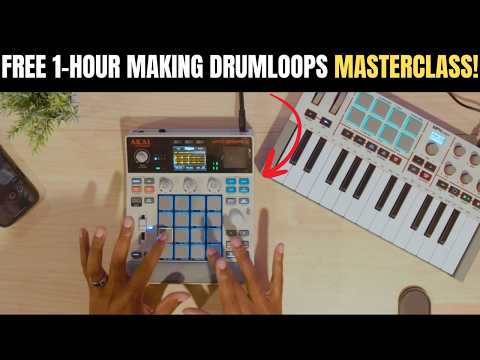 FULL FREE 1-Hour MPC Sample Masterclass For Creating Drum Loops For Church & Live Performance!