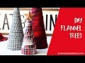 How to Make Flannel Trees