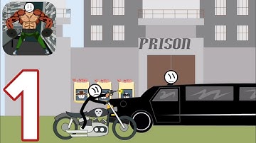 Stickman Jailbreak 5 : Funny Escape Simulation (gameplay)