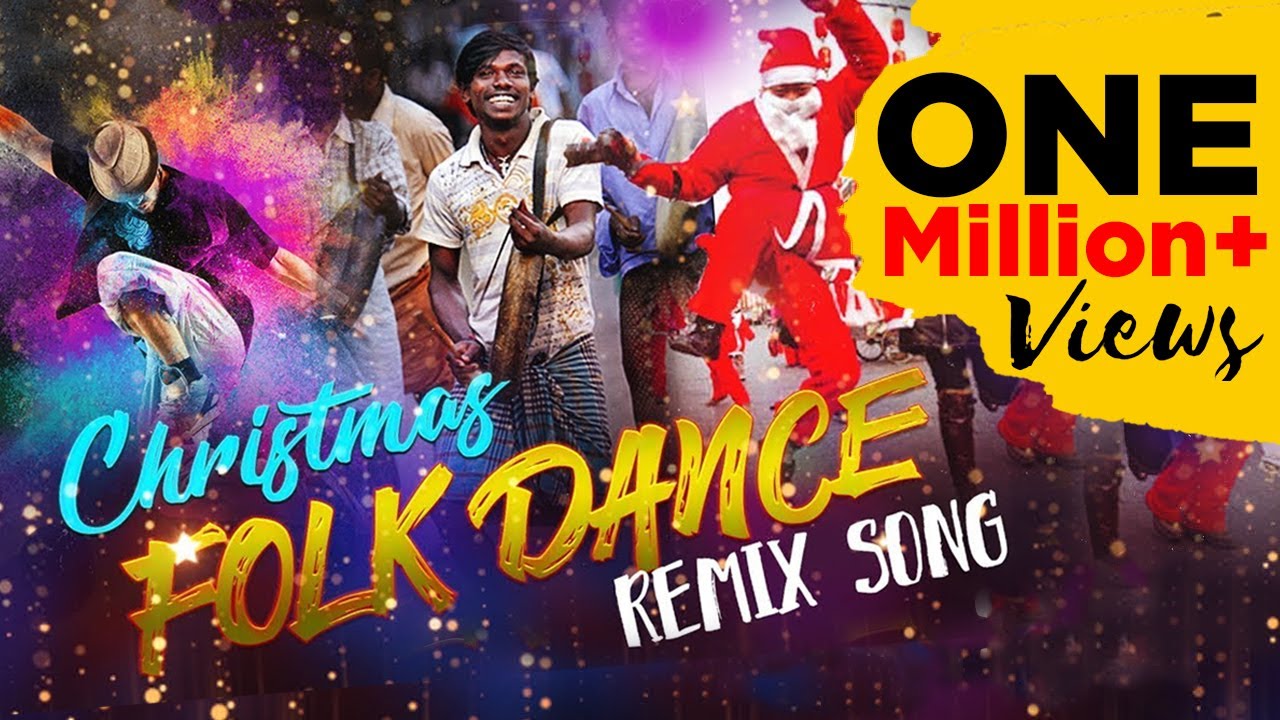 Tamil Christmas Folk Dance Remix  Song