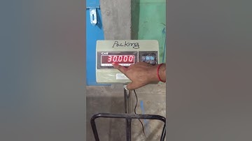 CAS Scale Calibration// Model SPW-BP.