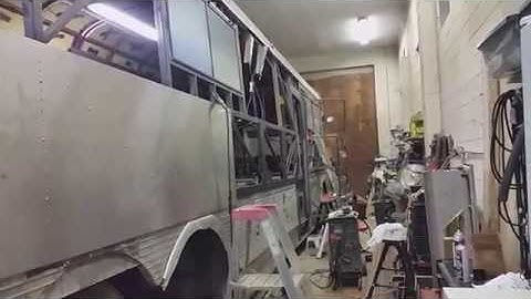 Bus Conversion Project - Video 42 - Skinning The Bus