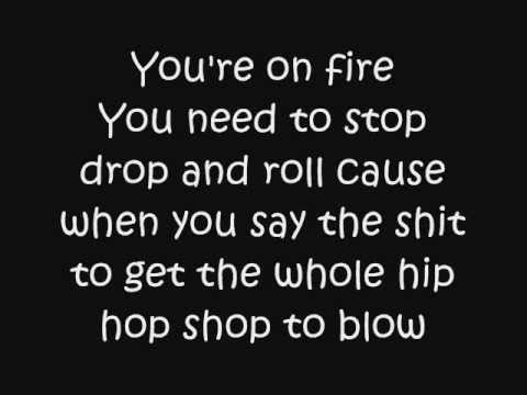 (+) Eminem - On Fire lyrics.