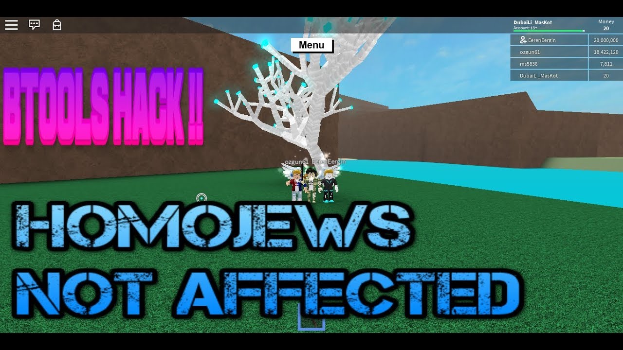 Homojews Btools Hack Lumber Tycoon 2 Ve Tum Oyunlar Roblox Musaandaykan Youtube - btools homojews roblox hack working 2018 roblox hack