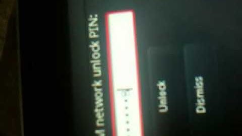 MB511 unlock unsuccesful